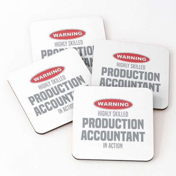 Item preview, Highly Skilled Production Accountant in Action designed and sold by NermilioDesigns.