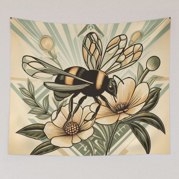 Item preview, Bee on Flowers designed and sold by scollins5.
