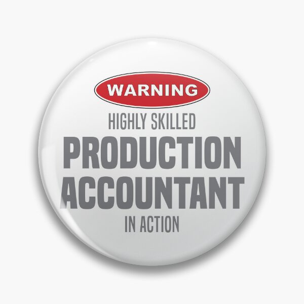 Item preview, Highly Skilled Production Accountant in Action designed and sold by NermilioDesigns.