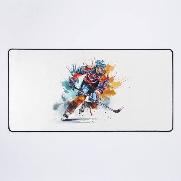 Item preview, American Ice Hockey Player skating designed and sold by FrenchsTuck.