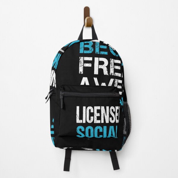Item preview, Licensed Clinical Social Worker - Freaking Awesome designed and sold by alphatinost.