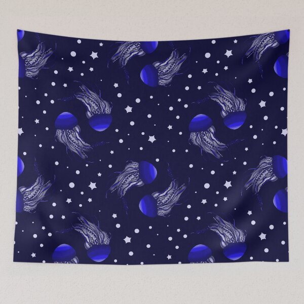 Item preview, bioluminescent jelly, yin yang jelly fish designed and sold by Kassia J Markowska.
