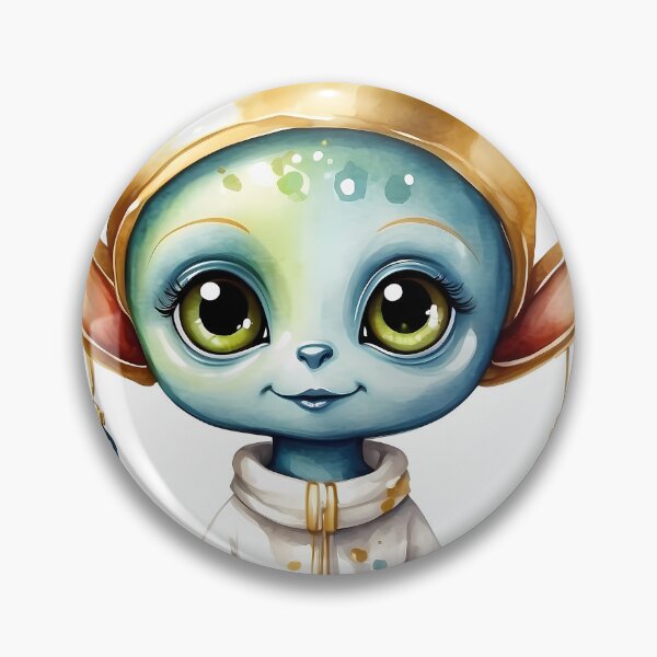 Item preview, cute aliens standing relaxed designed and sold by wplamkung.
