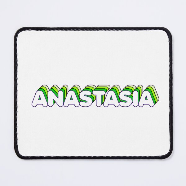 Item preview, Green Layers Anastasia Name Label designed and sold by NormadWorld.