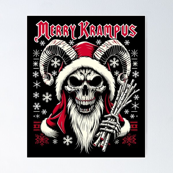Item preview, Funny Krampus Men Women Kids Merry Krampus Ugly Christmas designed and sold by KsuAnn.