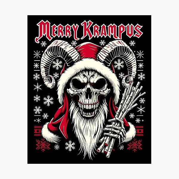 Item preview, Funny Krampus Men Women Kids Merry Krampus Ugly Christmas designed and sold by KsuAnn.