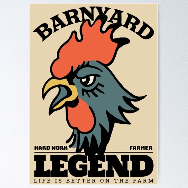 Item preview, La clásica leyenda del gallo de Barnyard designed and sold by KewaleeTee.