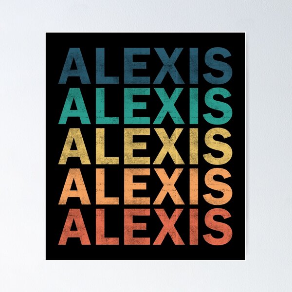 Item preview, Alexis Name - Alexis Vintage Retro Proud Name designed and sold by LeonorBialasz.