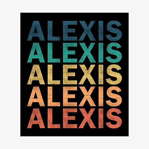 Item preview, Alexis Name - Alexis Vintage Retro Proud Name designed and sold by LeonorBialasz.