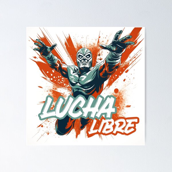 Item preview, Wrestling Lucha Libre Mexican Catch  designed and sold by FrenchsTuck.