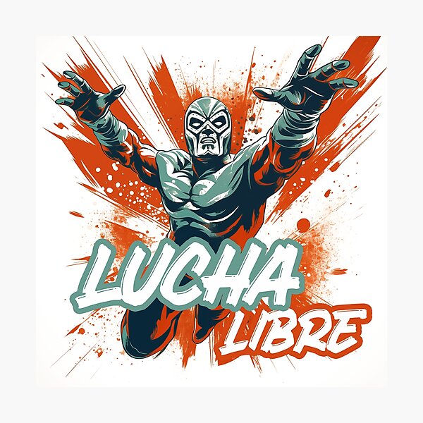 Item preview, Wrestling Lucha Libre Mexican Catch  designed and sold by FrenchsTuck.