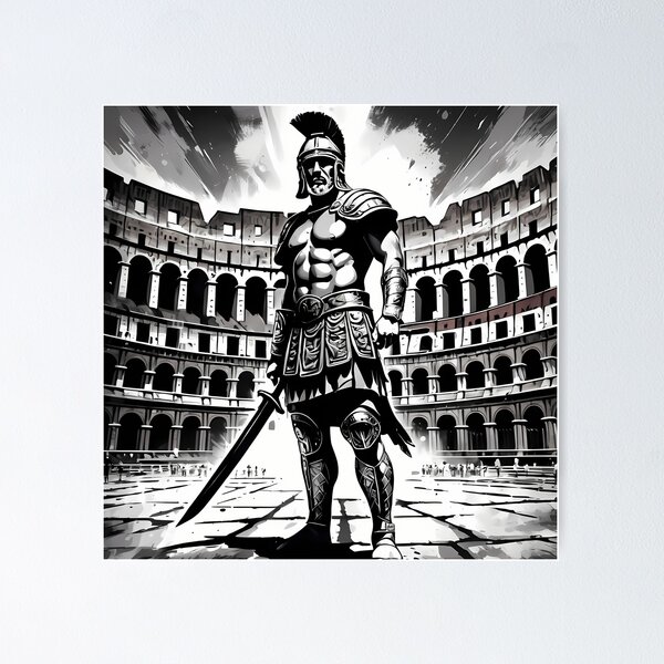 Item preview, Digital Glory: The Definitive Collection of Art Inspired by Roman Gladiators designed and sold by Artedig.