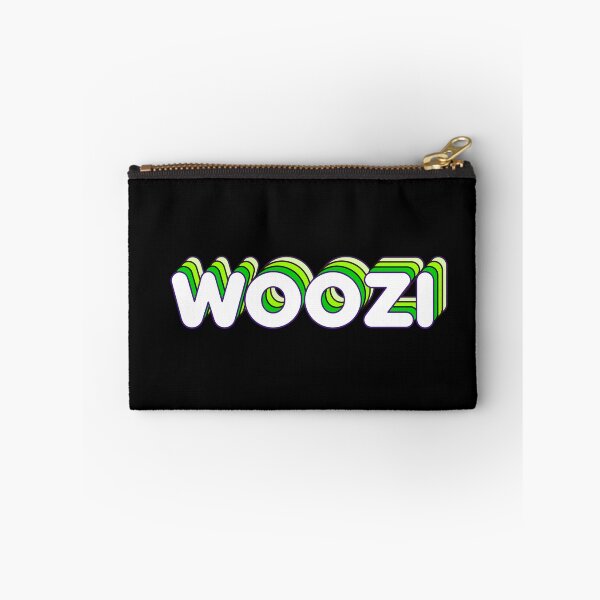 Item preview, Green Layers Woozi Name Label (Black) designed and sold by NormadWorld.