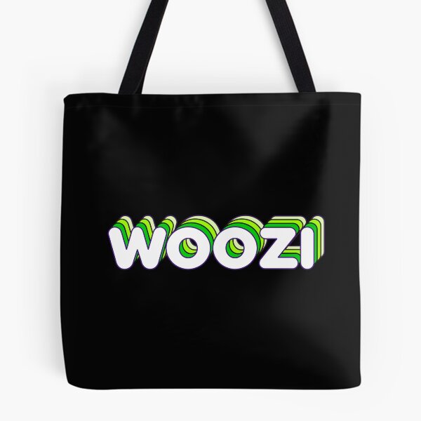 Item preview, Green Layers Woozi Name Label (Black) designed and sold by NormadWorld.