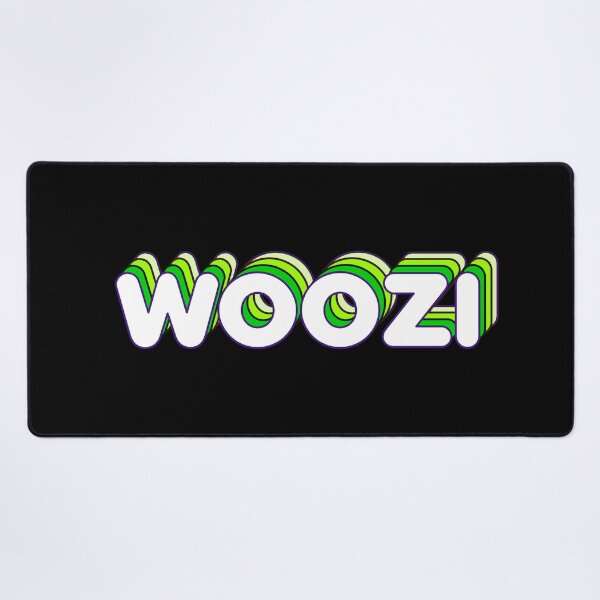 Item preview, Green Layers Woozi Name Label (Black) designed and sold by NormadWorld.
