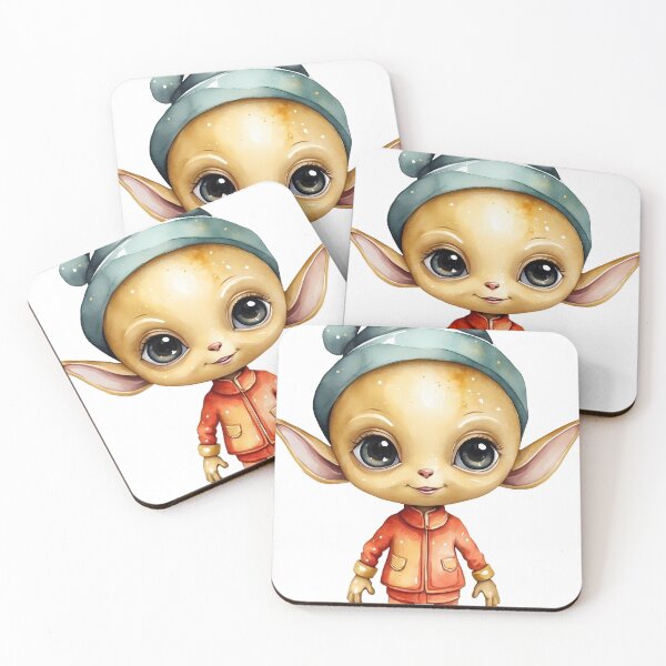Item preview, cute aliens standing relaxed designed and sold by wplamkung.