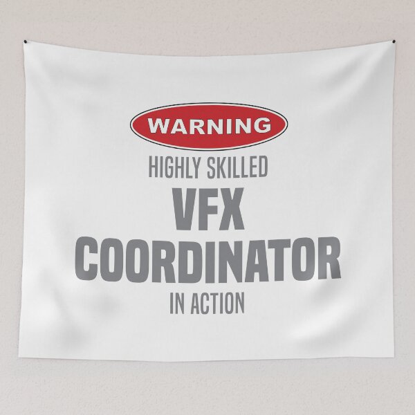 Item preview, Highly Skilled VFX Coordinator in Action designed and sold by NermilioDesigns.