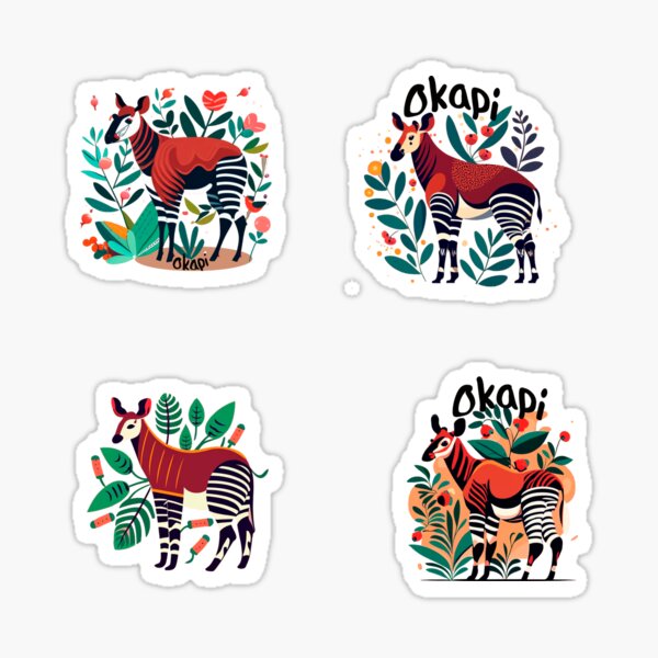 Item preview, Okapi x okapi designed and sold by The  Knick Knack Nook.