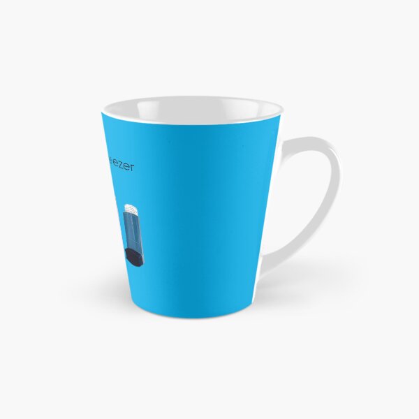 Item preview, Wheezer Blue Album (Weezer but they're actual Asthma Puffers) designed and sold by superraddd.