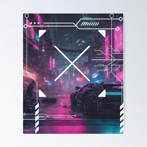 Item preview, Cyberpunk X designed and sold by Yarnith.
