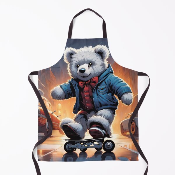 Artikelvorschau, Teddy auf Rollschuhen entworfen und verkauft von Colin Bentham.
