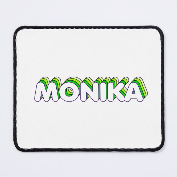 Item preview, Green Layers Monika Name Label designed and sold by NormadWorld.