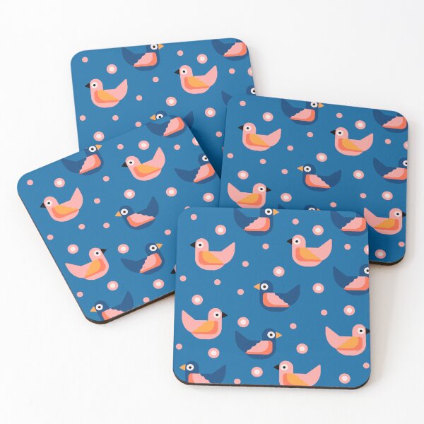 Item preview, Cute pigeons pattern. designed and sold by Leberks.