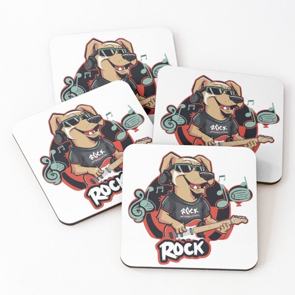 Item preview, Rocker Dog designed and sold by NotesForMusic.