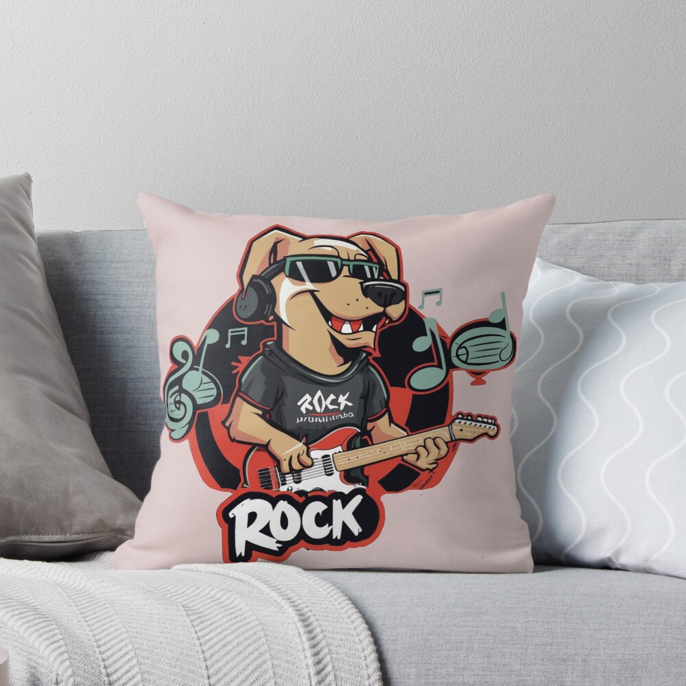 Item preview, Throw Pillow designed and sold by NotesForMusic.