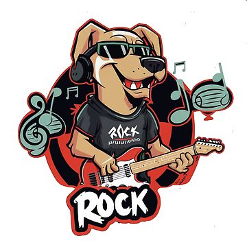 Artwork thumbnail, Rocker Dog by NotesForMusic