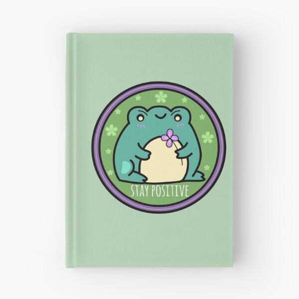 Item preview, Stay positive frog  designed and sold by Quacktails.