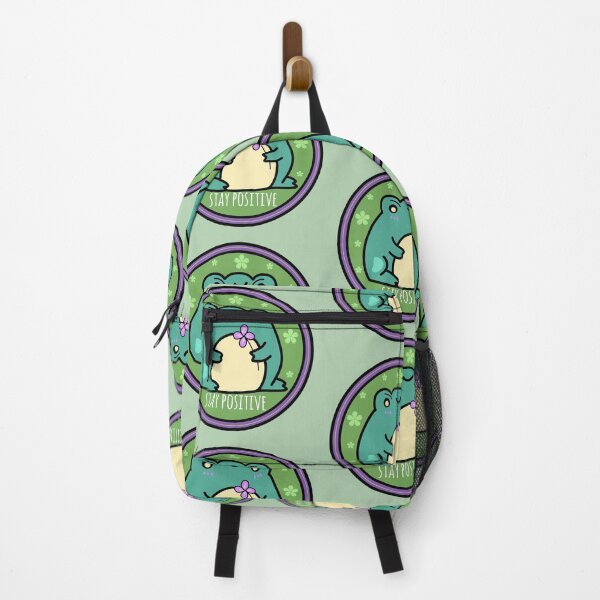 Item preview, Stay positive frog designed and sold by Quacktails.