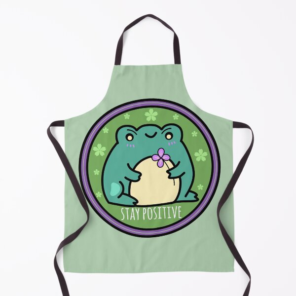 Item preview, Stay positive frog designed and sold by Quacktails.