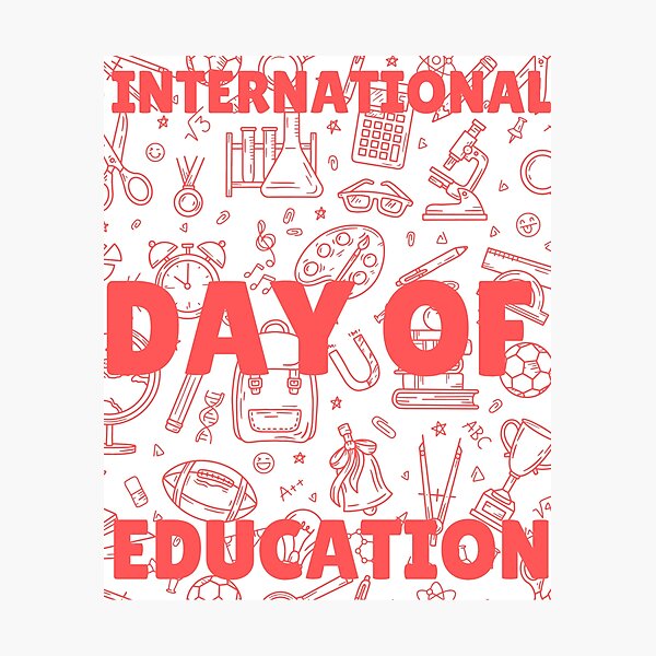 Item preview, International Day Of Education designed and sold by Simo0455.