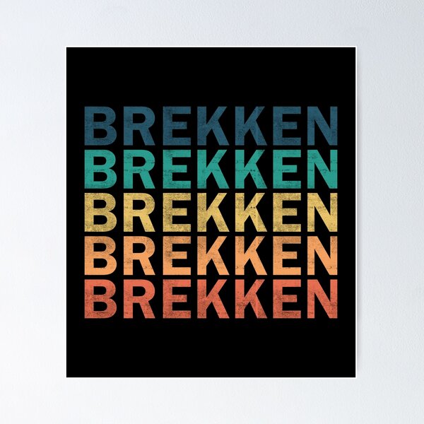 Item preview, Brekken Name - Brekken Vintage Retro Proud Name designed and sold by LeonorBialasz.