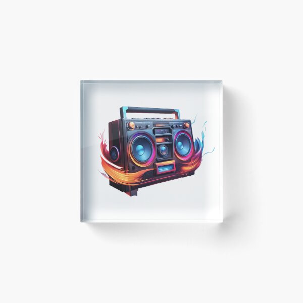 Item preview, Cassette recorder with sound waves designed and sold by Salimgor Hangaround Music.