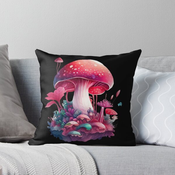 Item preview, Pink mushroom designed and sold by ShadowShelf.