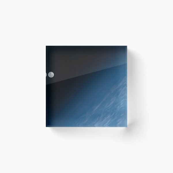 Item preview, STK205030S-Full Moon photographed from the International Space Station. designed and sold by StocktrekImages.