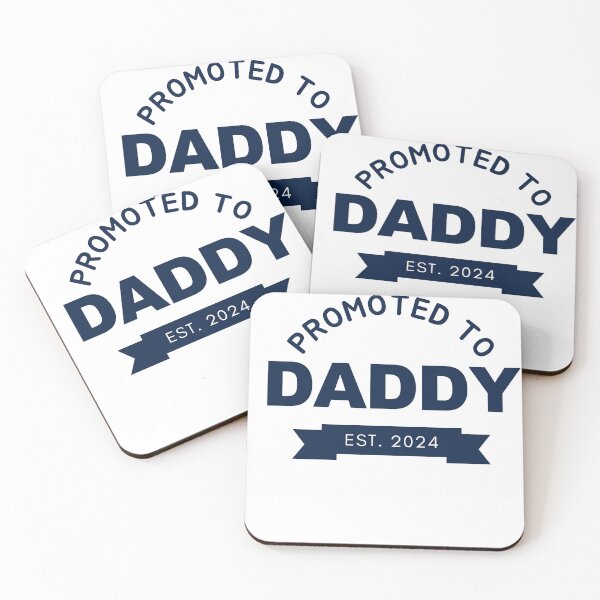 Item preview, Promoted To DADDY EST 2024 Celebrating Fatherhood with Style designed and sold by artist-44.