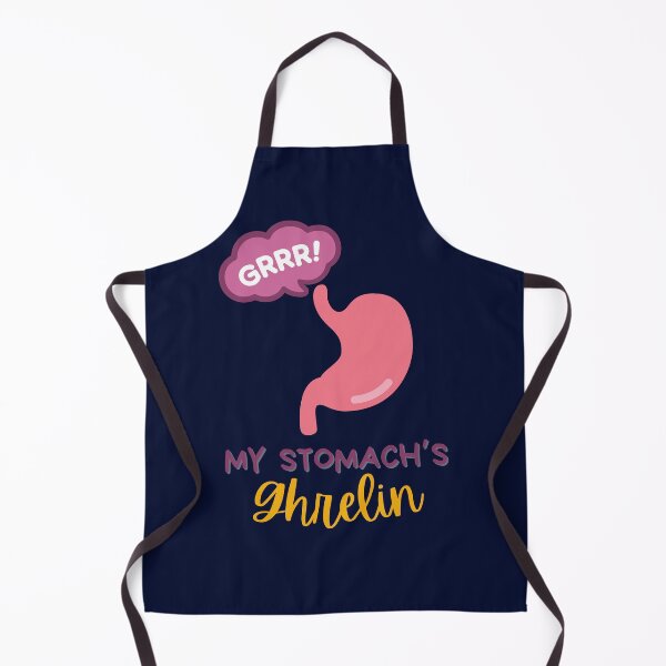 Item preview, My Stomach's Ghrelin Funny Pun Gift for Doctors, Nurses, PAs, medical professionals designed and sold by Flower-Thoughts.