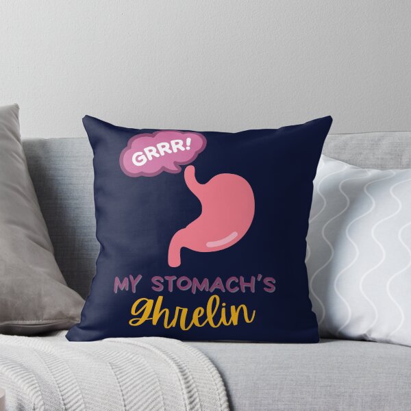 Item preview, My Stomach's Ghrelin Funny Pun Gift for Doctors, Nurses, PAs, medical professionals designed and sold by Flower-Thoughts.