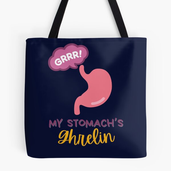Item preview, My Stomach's Ghrelin Funny Pun Gift for Doctors, Nurses, PAs, medical professionals designed and sold by Flower-Thoughts.