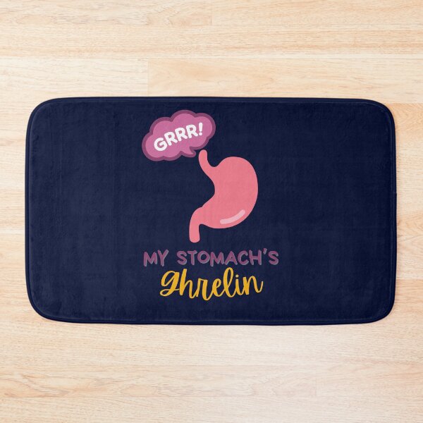 Item preview, My Stomach's Ghrelin Funny Pun Gift for Doctors, Nurses, PAs, medical professionals designed and sold by Flower-Thoughts.