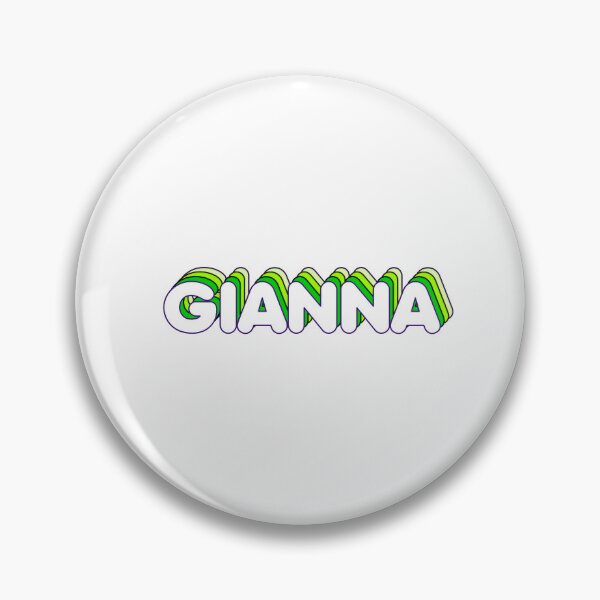 Item preview, Green Layers Gianna Name Label  designed and sold by NormadWorld.