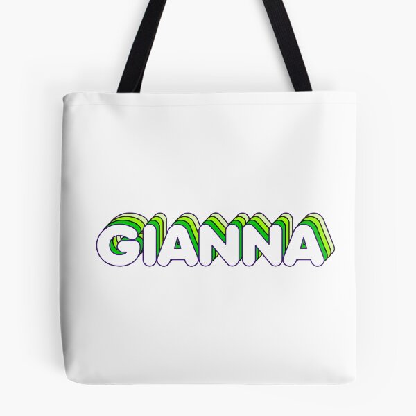 Item preview, Green Layers Gianna Name Label  designed and sold by NormadWorld.