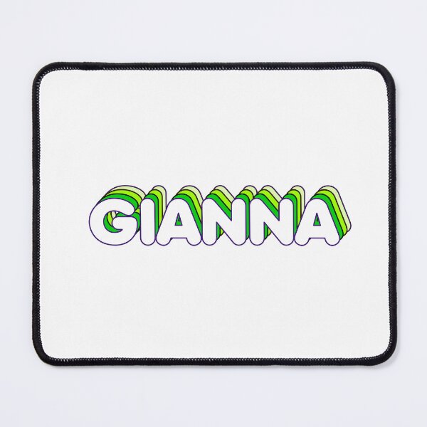 Item preview, Green Layers Gianna Name Label  designed and sold by NormadWorld.
