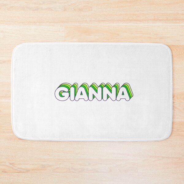 Item preview, Green Layers Gianna Name Label  designed and sold by NormadWorld.