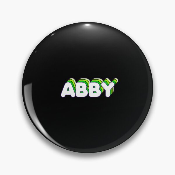 Item preview, Green Layers Abby Name Label (Black) designed and sold by NormadWorld.