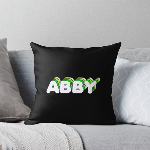 Artikelvorschau, Green Layers Abby Namensschild (Schwarz) entworfen und verkauft von NormadWorld.