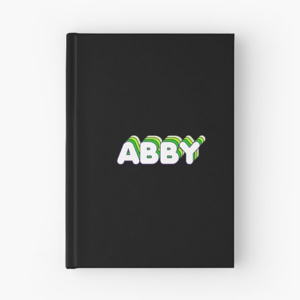Item preview, Green Layers Abby Name Label (Black) designed and sold by NormadWorld.